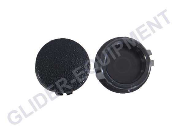 Heyco cover cap (dome plug) for instrumentpanel Black Di=12.7 [2643]